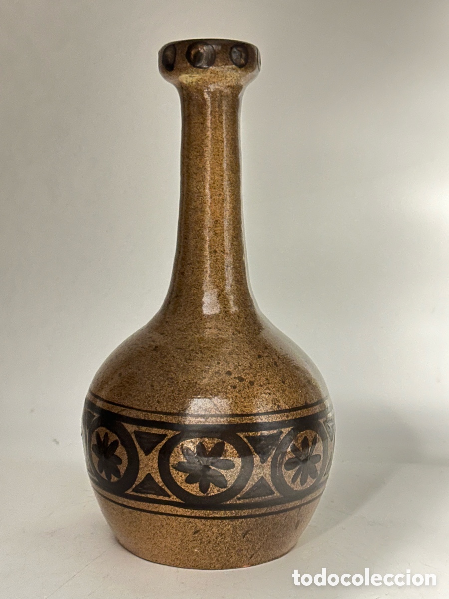 Vintage: Antiguo jarr&oacute;n o florero de cer&aacute;mica - Chac&oacute;n - Alcal&aacute; de Henares