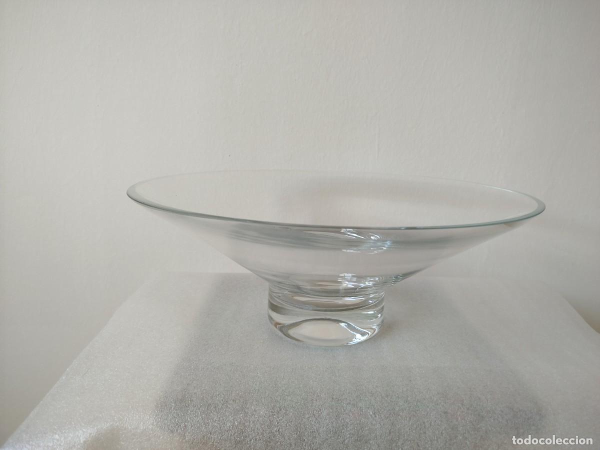 Vintage: Fuente/Frutero grande, centro de mesa de cristal. Nuevo