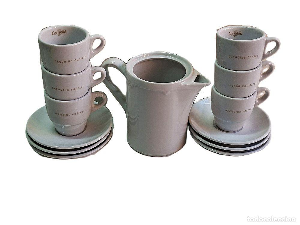 Vintage: JUEGO DE CAF&Eacute; DE CER&Aacute;MICA