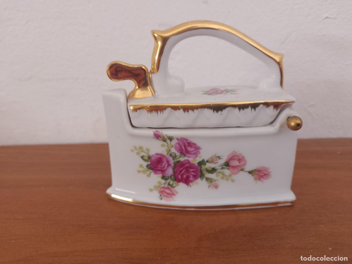 Vintage: JOYERO MINIATURA PORCELANA