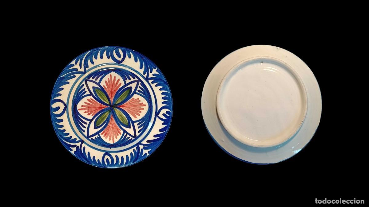 Vintage: PLATO DECORATIVO DE PARED - CERAMICA ESTILO FAJALAUZA - A&Ntilde;OS 60/70 - Muy Raro