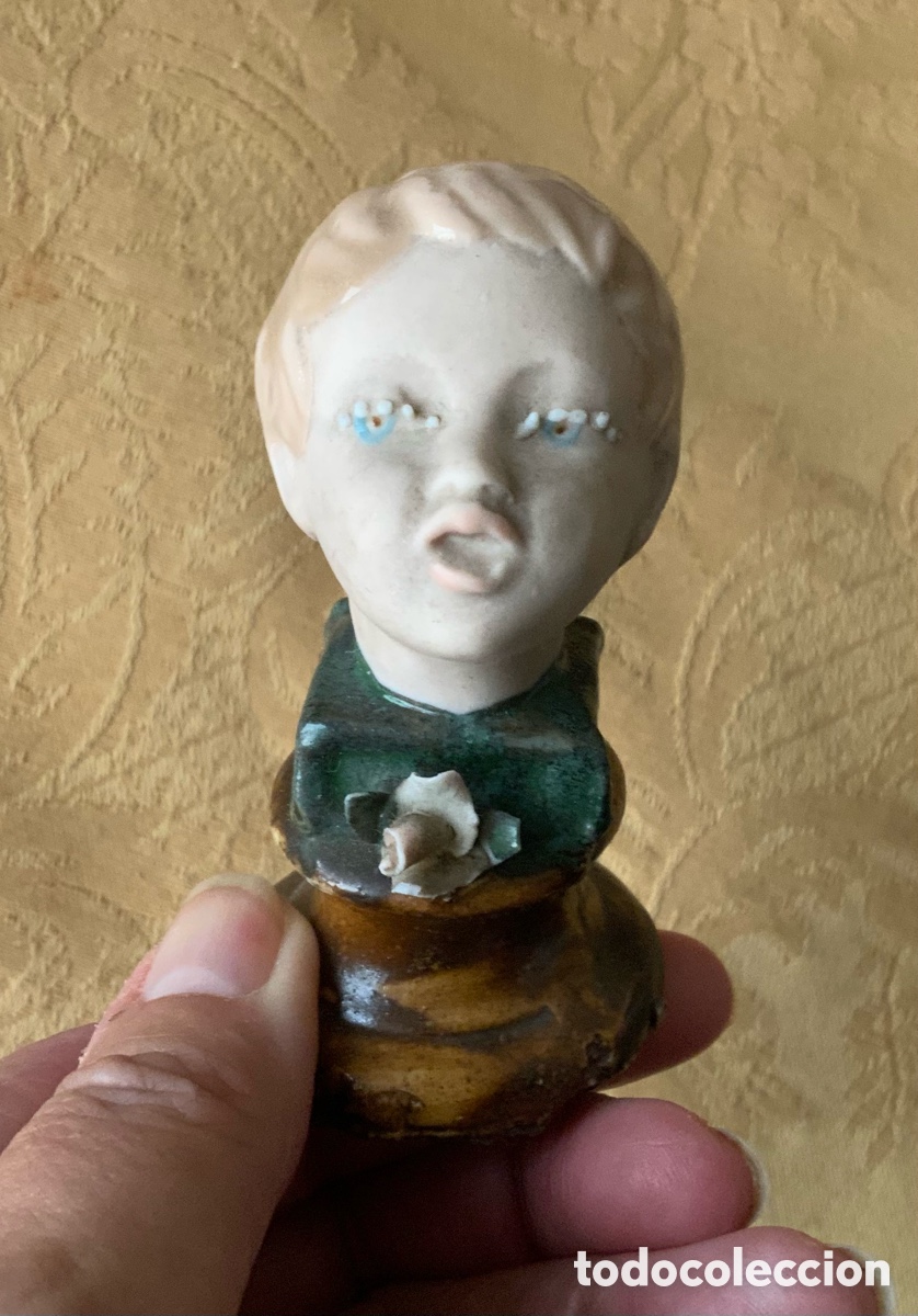 Vintage: BUSTO NI&Ntilde;O RUBIO VINTAGE INGLES