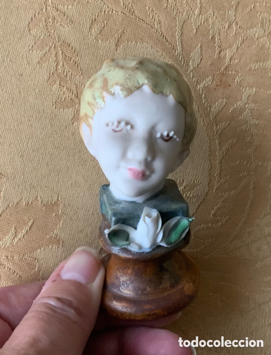 Vintage: BUSTO PORCELANA VINTAGE RAM&Oacute;N INGL&Eacute;S