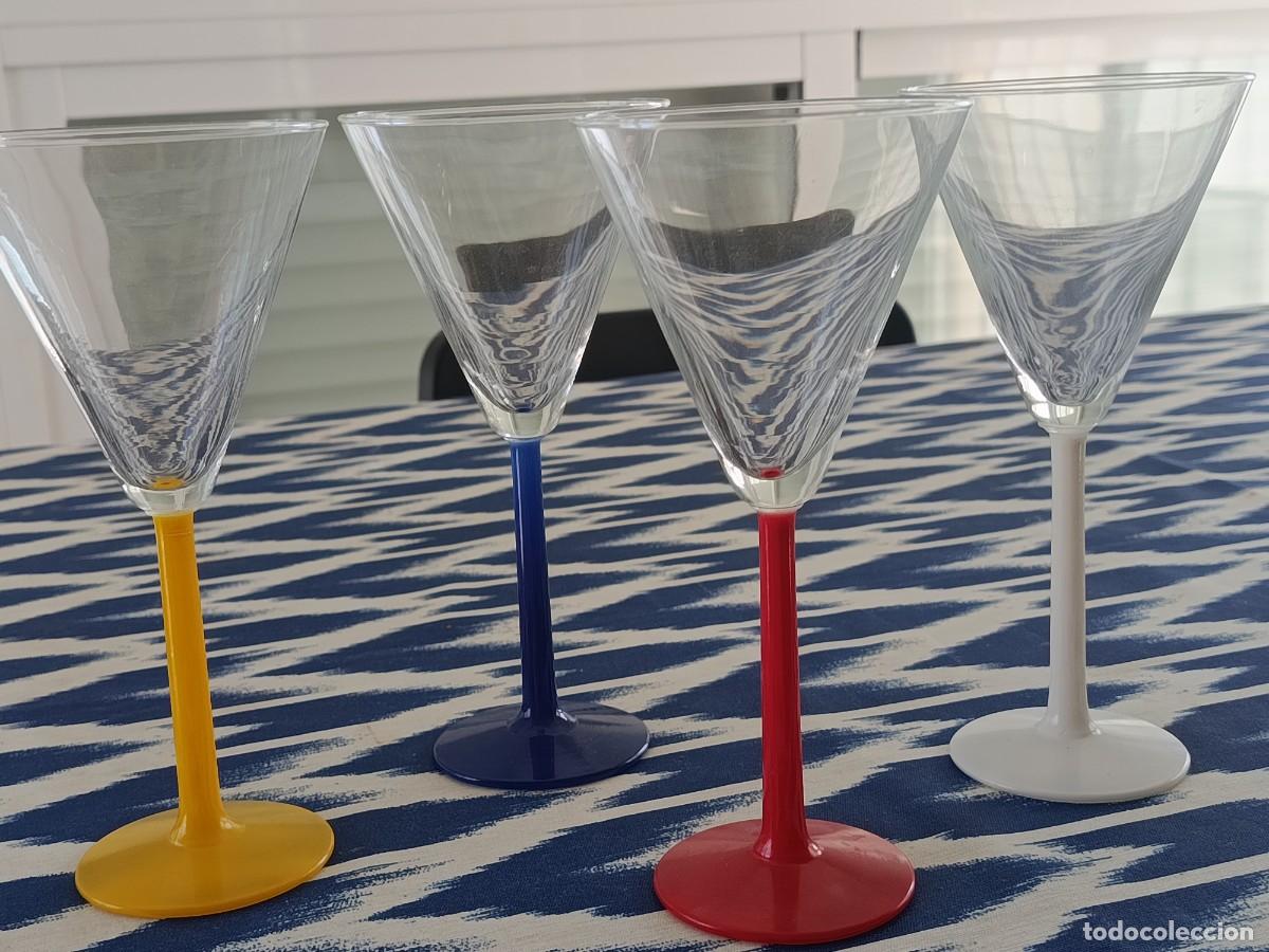 Vintage: Cuatro copas vintage aperitivo