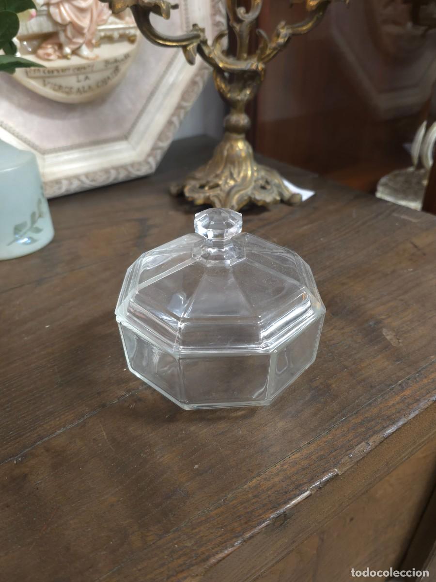 Vintage: Bombonera de cristal