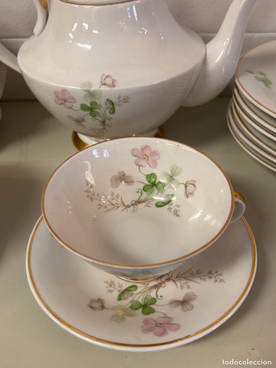 Vintage: Juego de t&eacute; y postre Oro - Foto 5