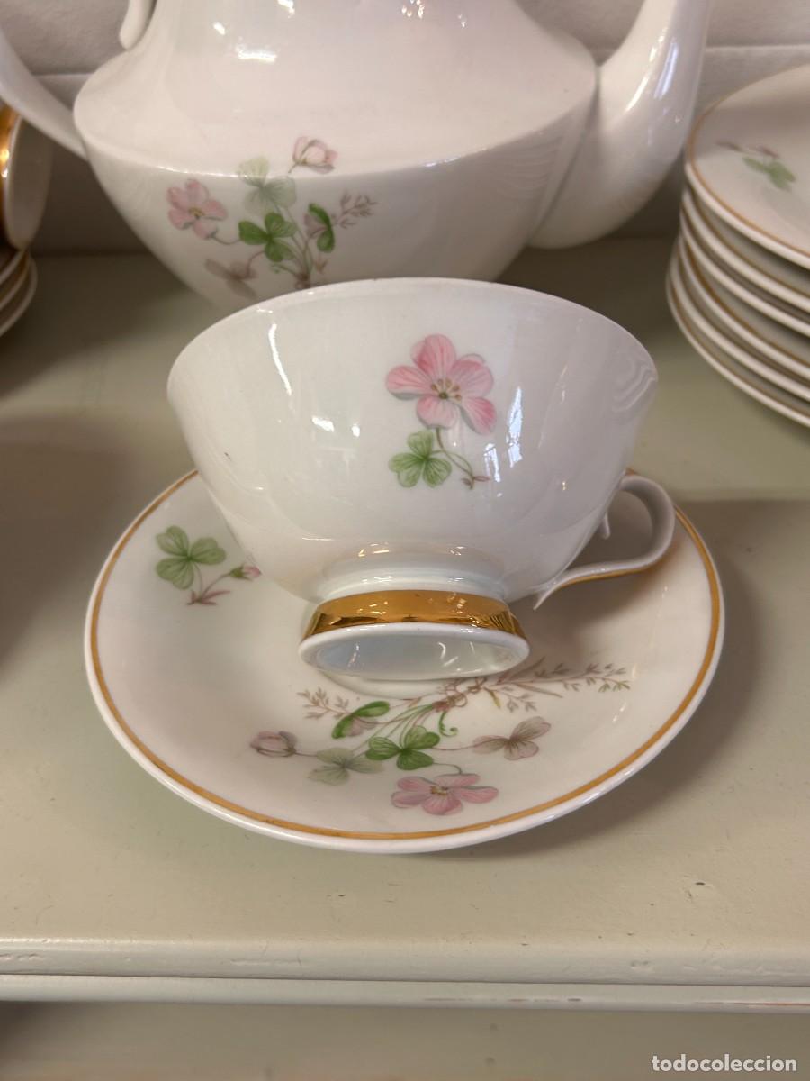 Vintage: Juego de t&eacute; y postre Oro - Foto 7