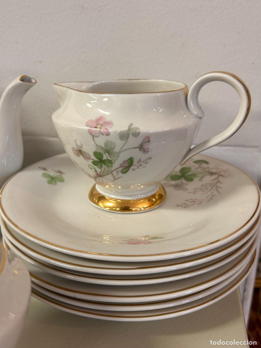 Vintage: Juego de t&eacute; y postre Oro - Foto 9