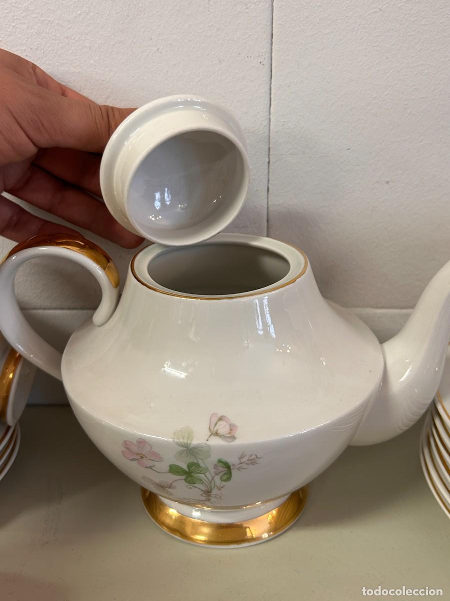 Vintage: Juego de t&eacute; y postre Oro - Foto 11