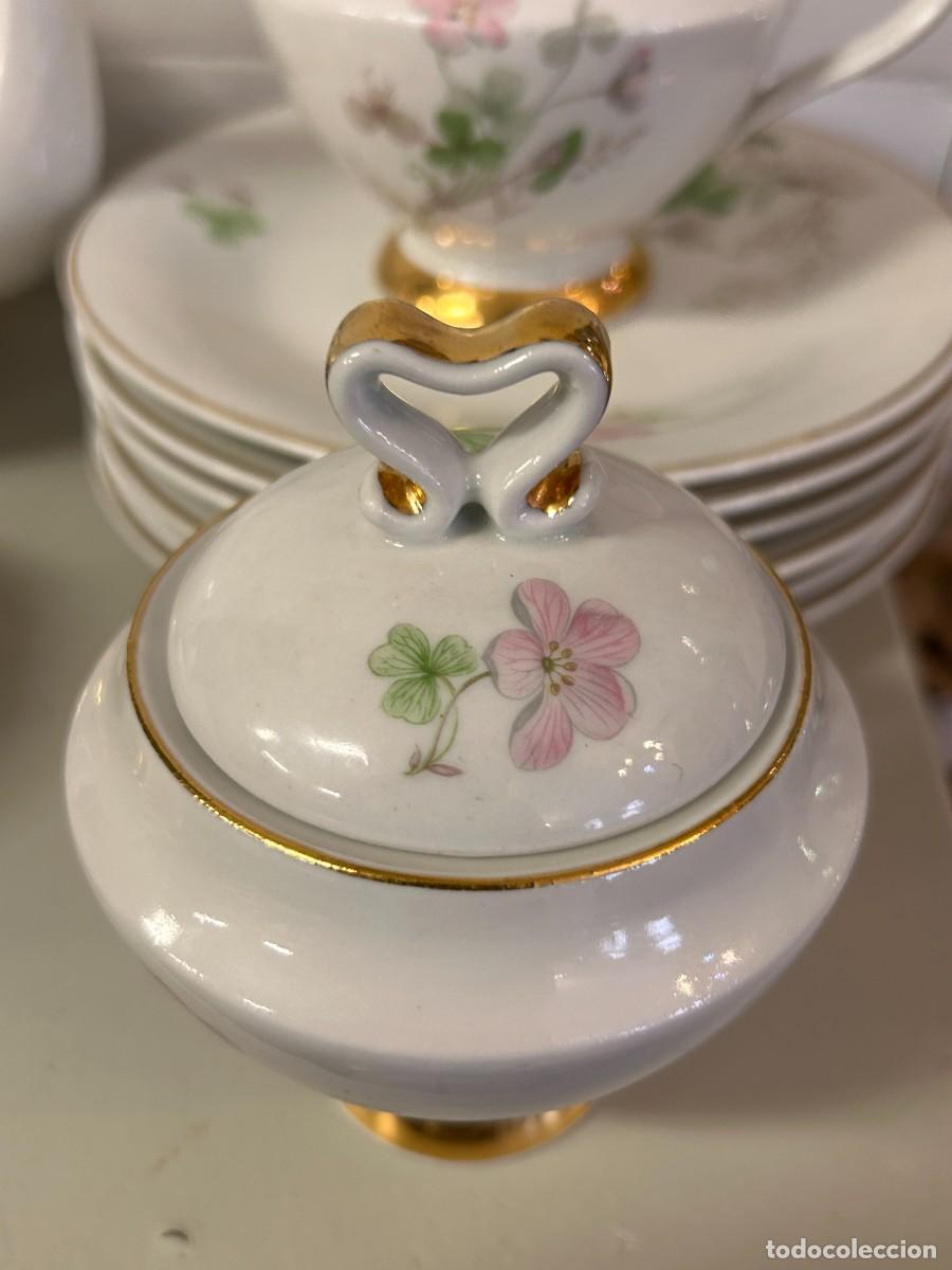 Vintage: Juego de t&eacute; y postre Oro - Foto 12