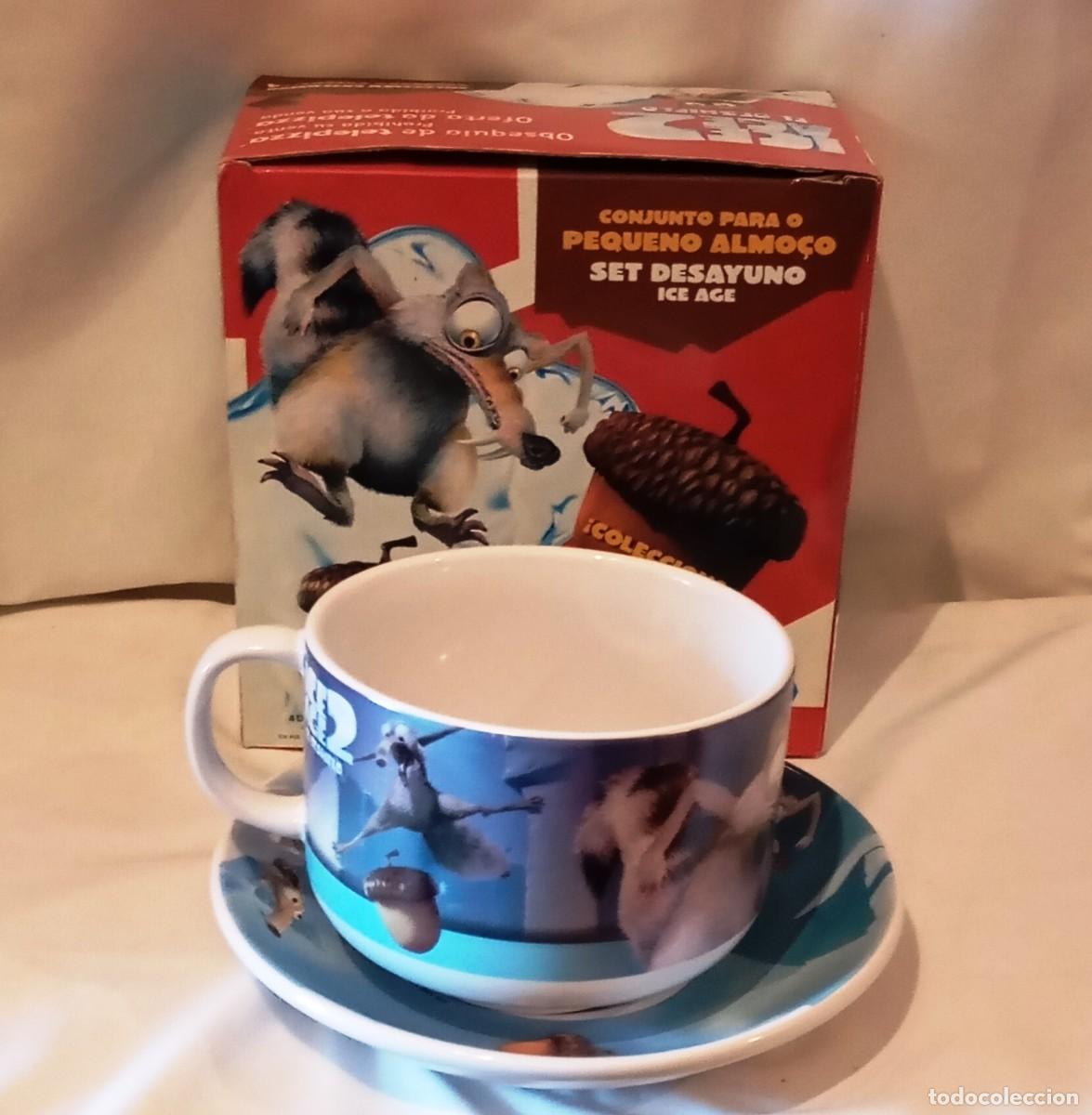 Vintage: Set Desayuno Ice Age 2 Taza y Plato.