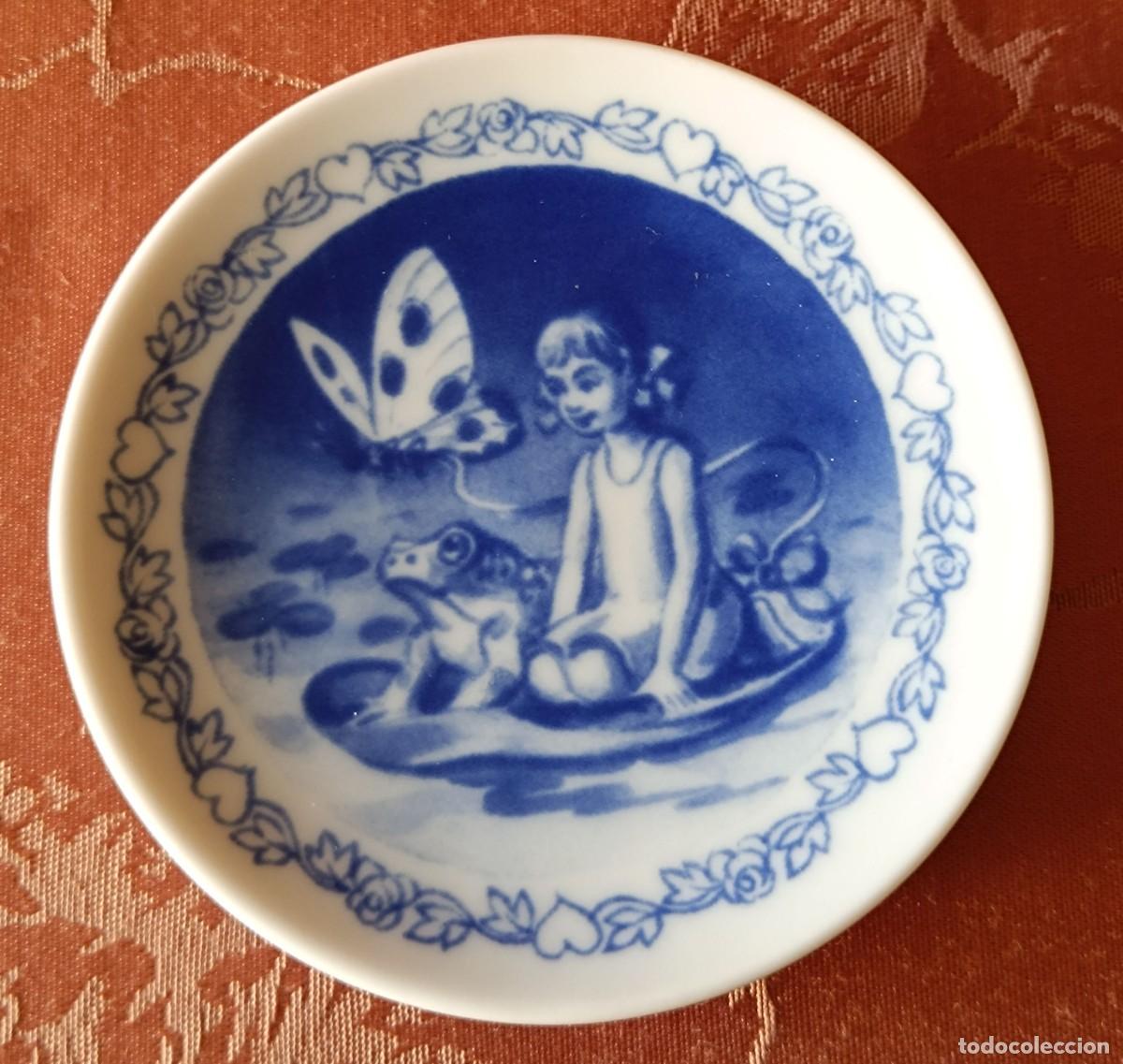 Vintage: PEQUE&Ntilde;O PLATILLO DE PORCELANA DE COLECCI&Oacute;N DANESA ROYAL COPENHAGEN
