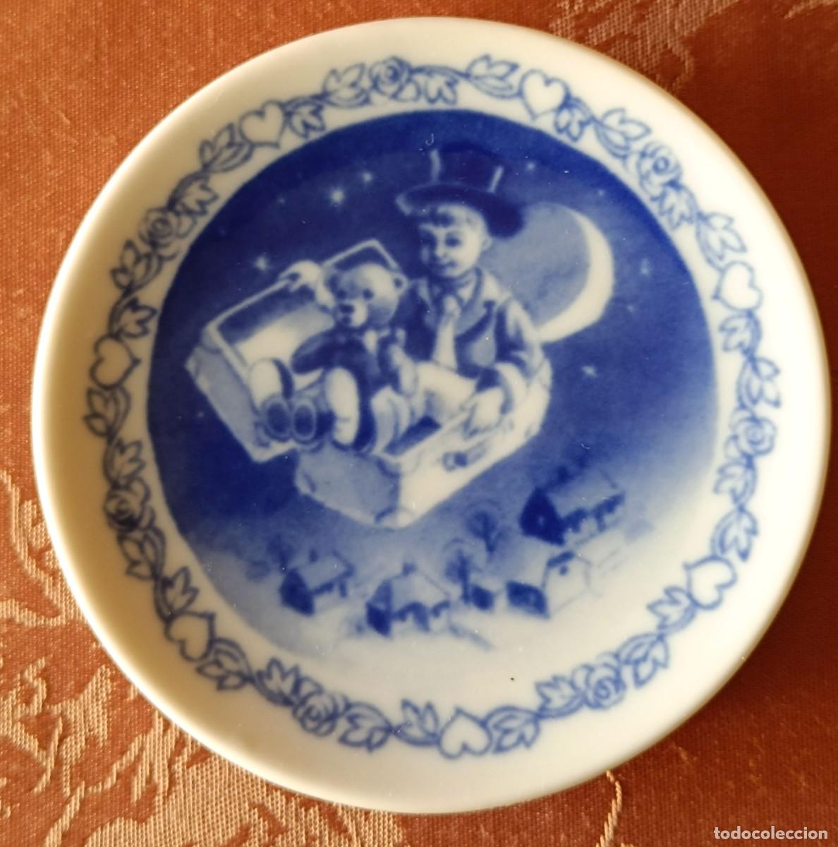 Vintage: PEQUE&Ntilde;O PLATILLO DE PORCELANA DE COLECCI&Oacute;N DANESA ROYAL COPENHAGEN