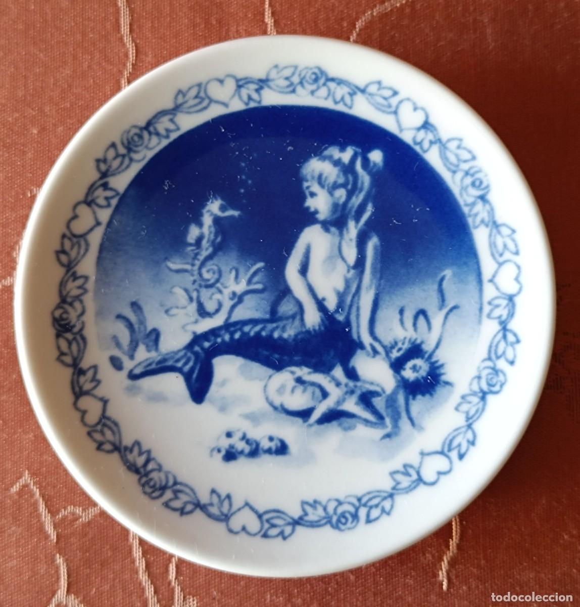 Vintage: PEQUE&Ntilde;O PLATILLO DE PORCELANA DE COLECCI&Oacute;N DANESA ROYAL COPENHAGEN