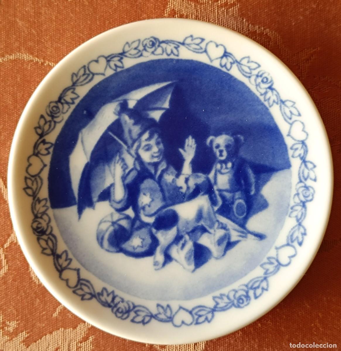 Vintage: PEQUE&Ntilde;O PLATILLO DE PORCELANA DE COLECCI&Oacute;N DANESA ROYAL COPENHAGEN