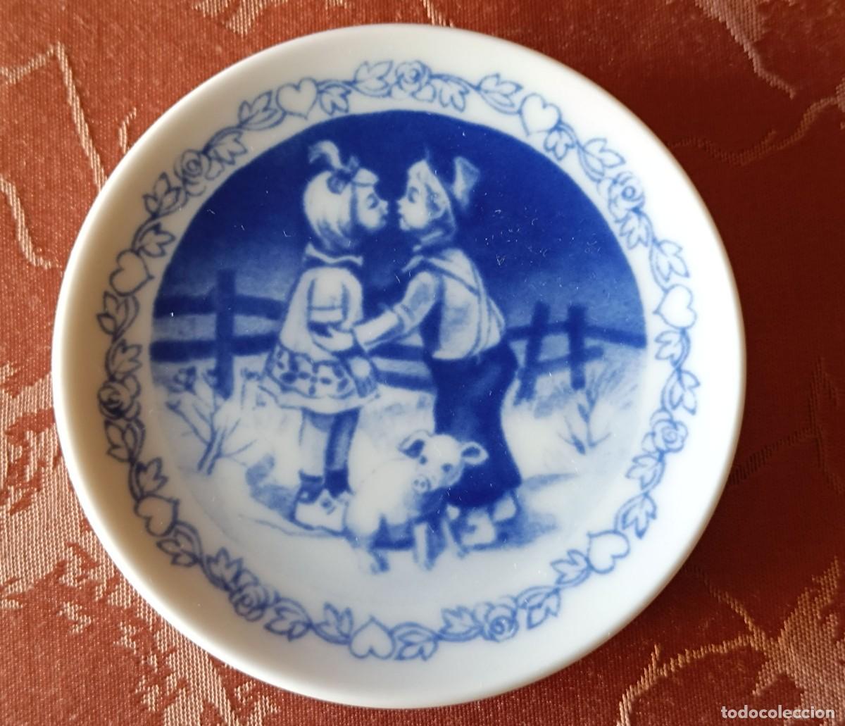 Vintage: PEQUE&Ntilde;O PLATILLO DE PORCELANA DE COLECCI&Oacute;N DANESA ROYAL COPENHAGEN