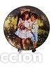 Vintage: Plato de la colecci&oacute;n Reco Little Sweethearts Sandra Kuck 1987 Ni&ntilde;os descalzos Vintage