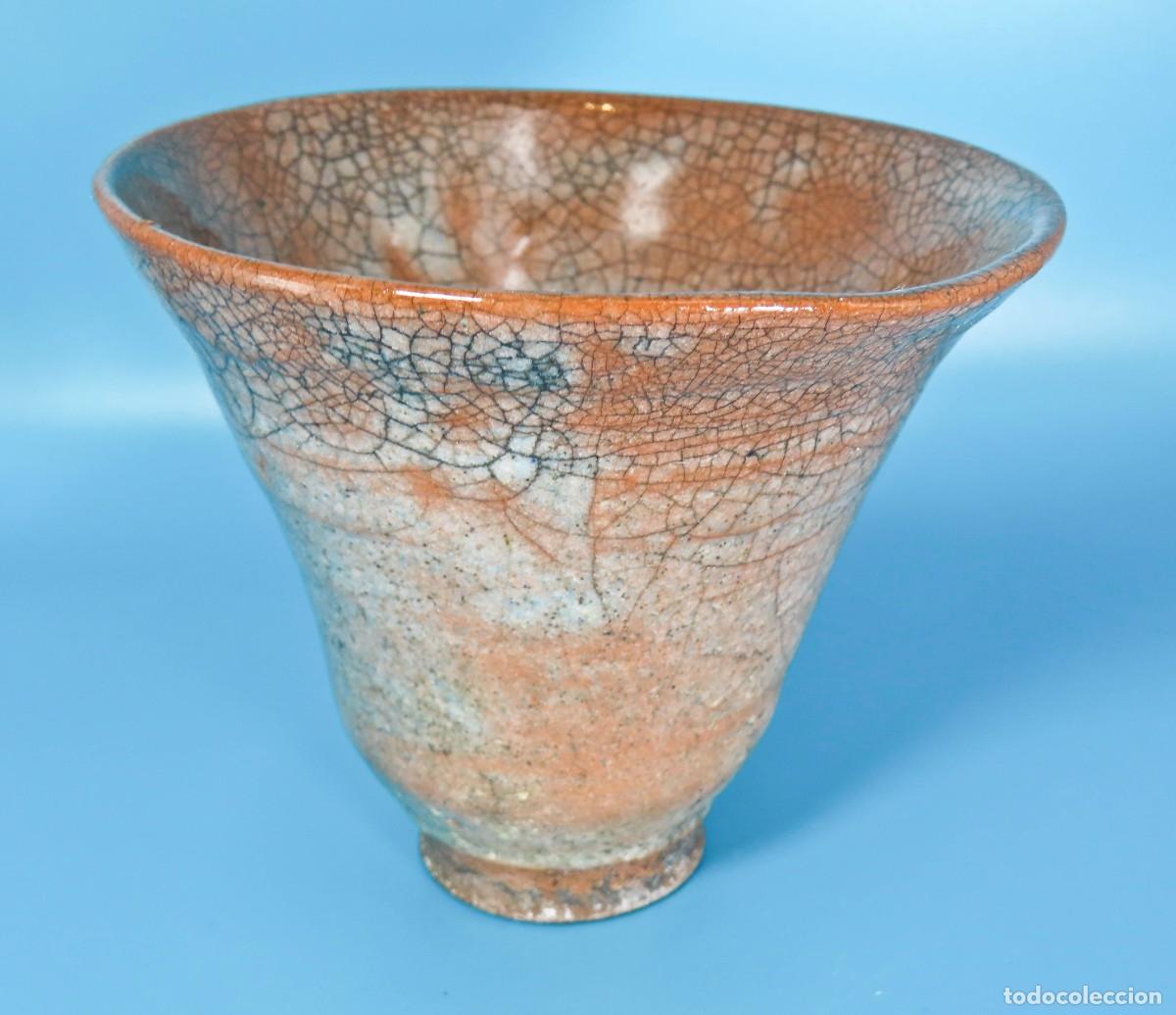 Vintage: RAKU CER&Aacute;MICA EMMA LE MAR ELWICK MILL POTTERY SHAPINSAY ORKNEY
