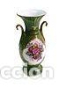 Vintage: JARR&Oacute;N DE PORCELANA FRANCESA - VERDE LIMOGUE