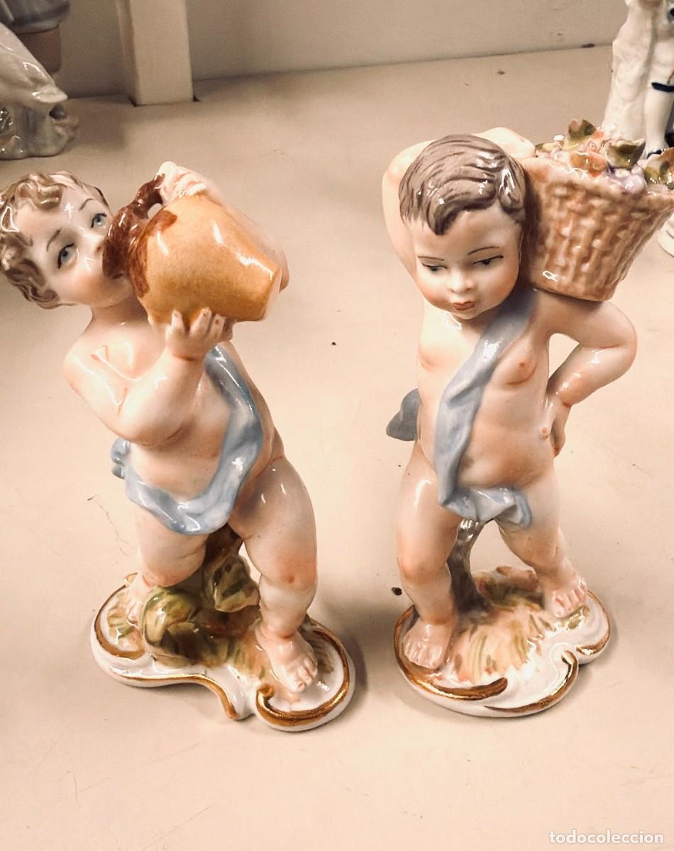 Vintage: Querubines de Porcelanas Art&iacute;sticas G&aacute;lvez.