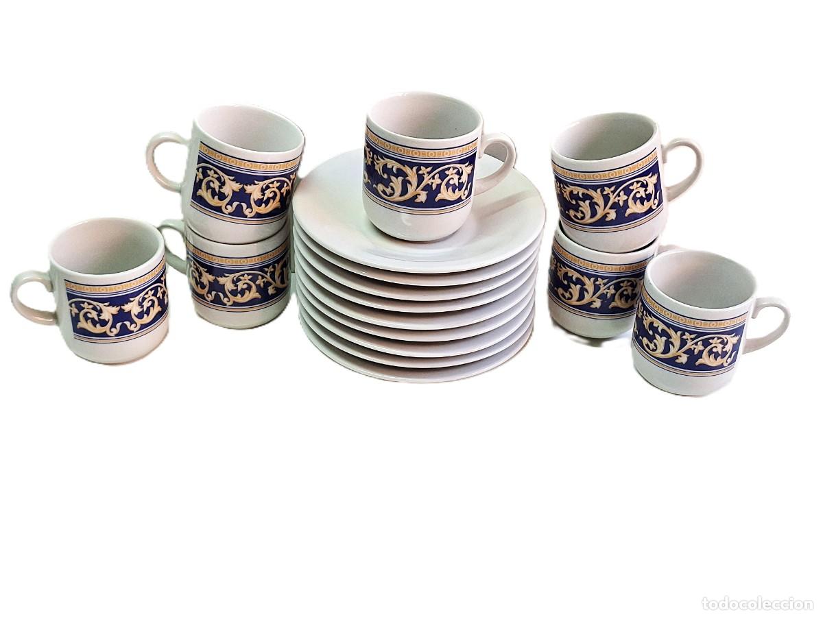 Vintage: Juego de caf&eacute; de porcelana italiana