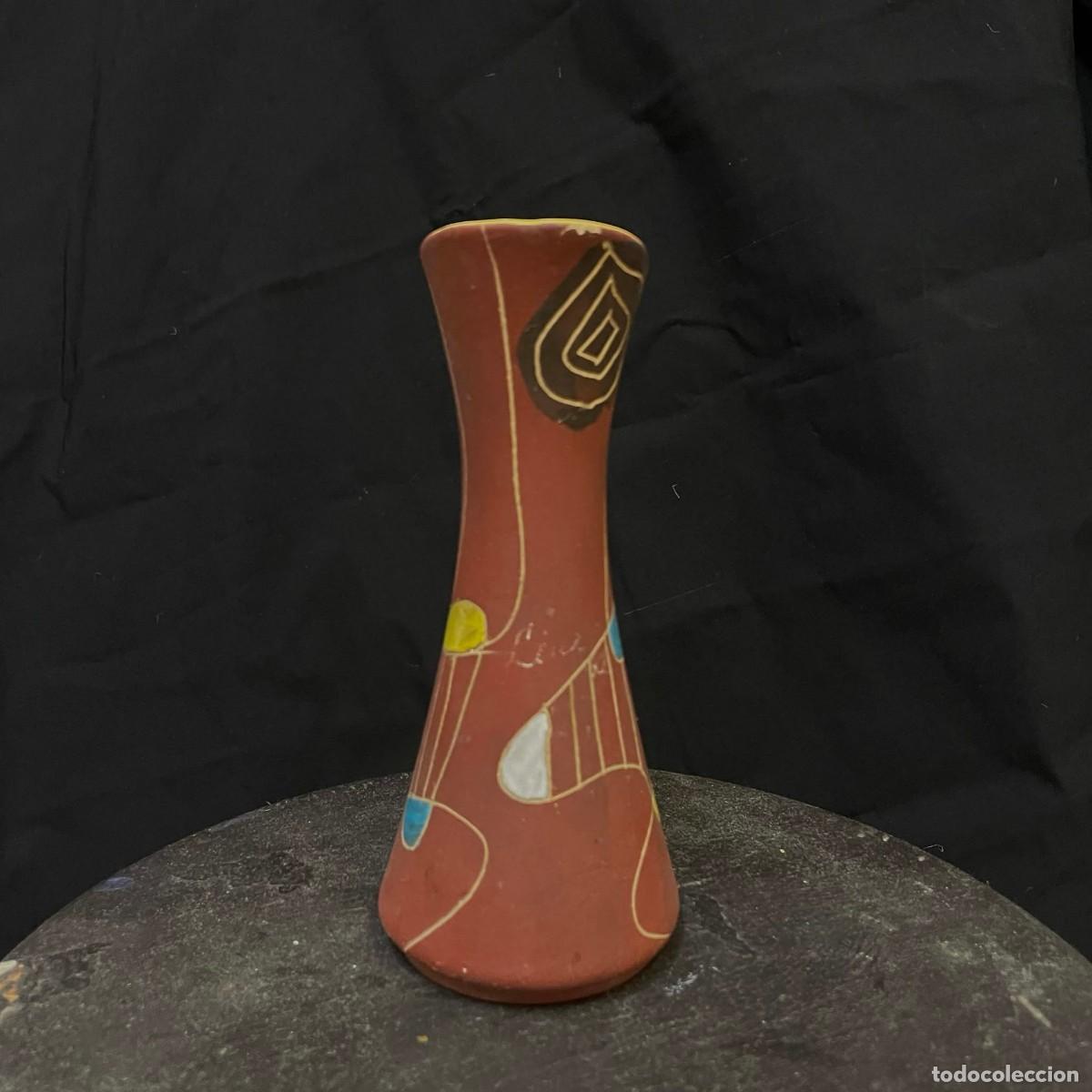 Vintage: Jarrita de cer&aacute;mica alemana modelo &uml;Brasil&uml;, dise&ntilde;ador Bodo Mans, a&ntilde;os 50.
