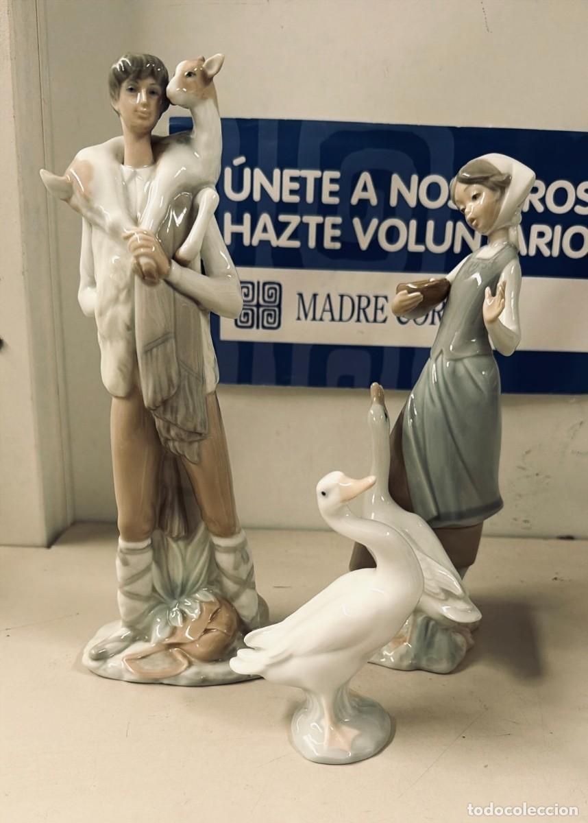 Vintage: Pastoral porcelana vintage Lladr&oacute;.