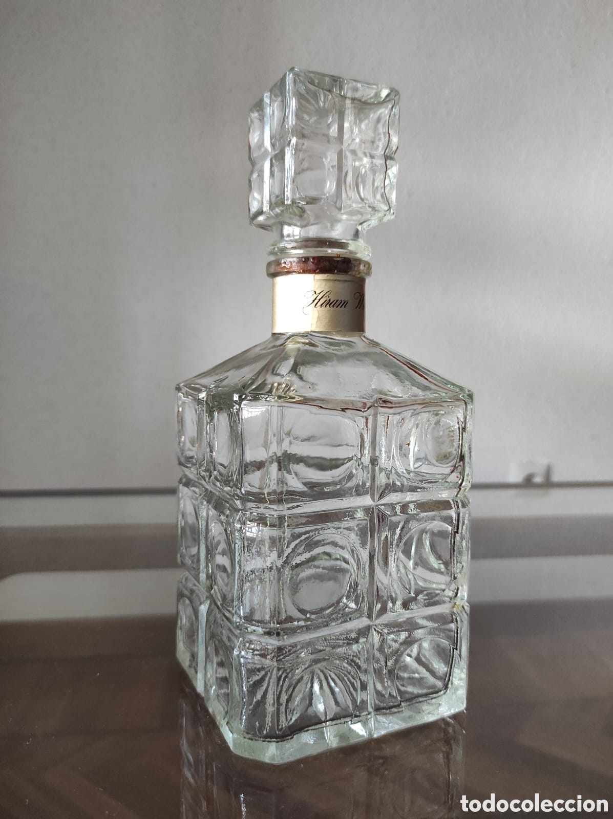 Vintage: Botella Whisky - Hiram Walker