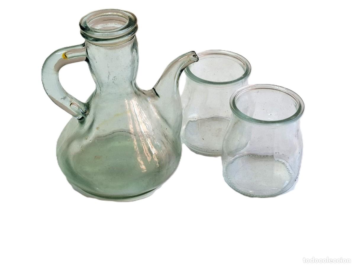 Vintage: ENVASE DE ACEITE DE OLIVA Y 2 LATAS