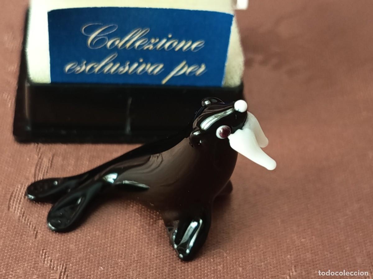 Vintage: MORSA DE COLECCI&Oacute;N FABBRI EDITORI DE CRISTAL DE MURANO. A&Ntilde;OS 80-90