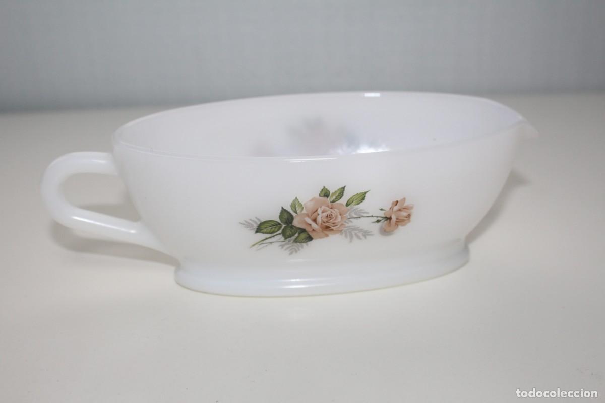 Vintage: ANTIGUA SALSERA ARCOPAL MODELO ROSAS