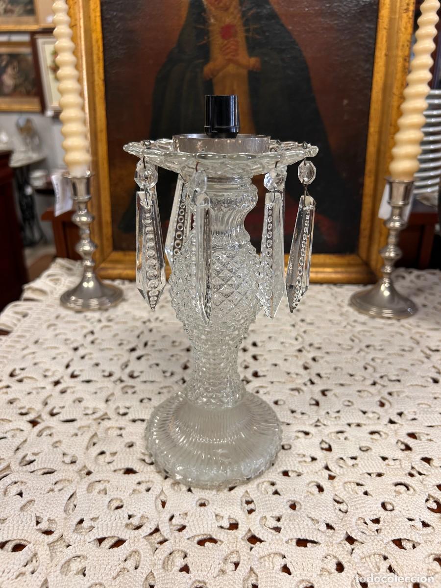 Vintage: Candelabro de cristal
