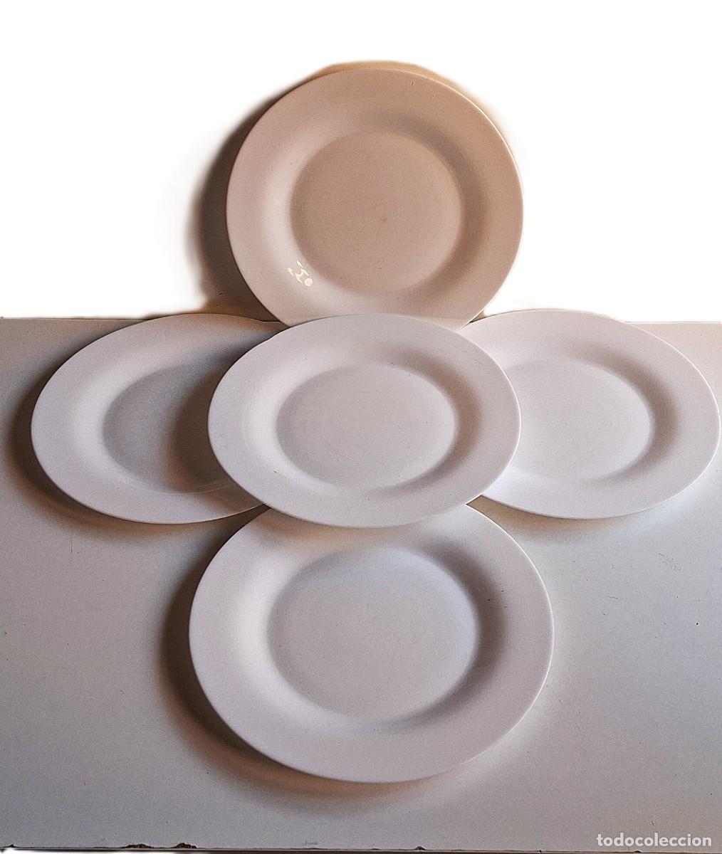 Vintage: PLATOS DE PORCELANA DE LA COLECCI&Oacute;N TWIST WHITE DE VILLEROY & BOCH 25 d