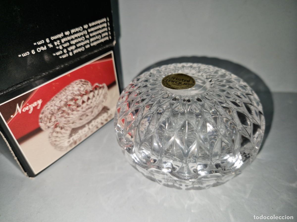 Vintage: BOMBONERA CRISTAL D'ARQUES / vintage a&ntilde;os 70