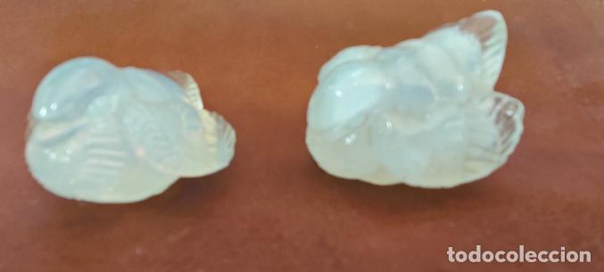 Vintage: PEQUE&Ntilde;OS PAJARITOS DE CRISTAL - Foto 2