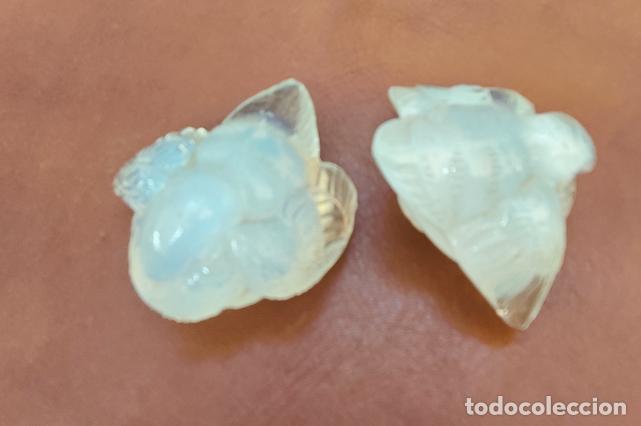 Vintage: PEQUE&Ntilde;OS PAJARITOS DE CRISTAL - Foto 3