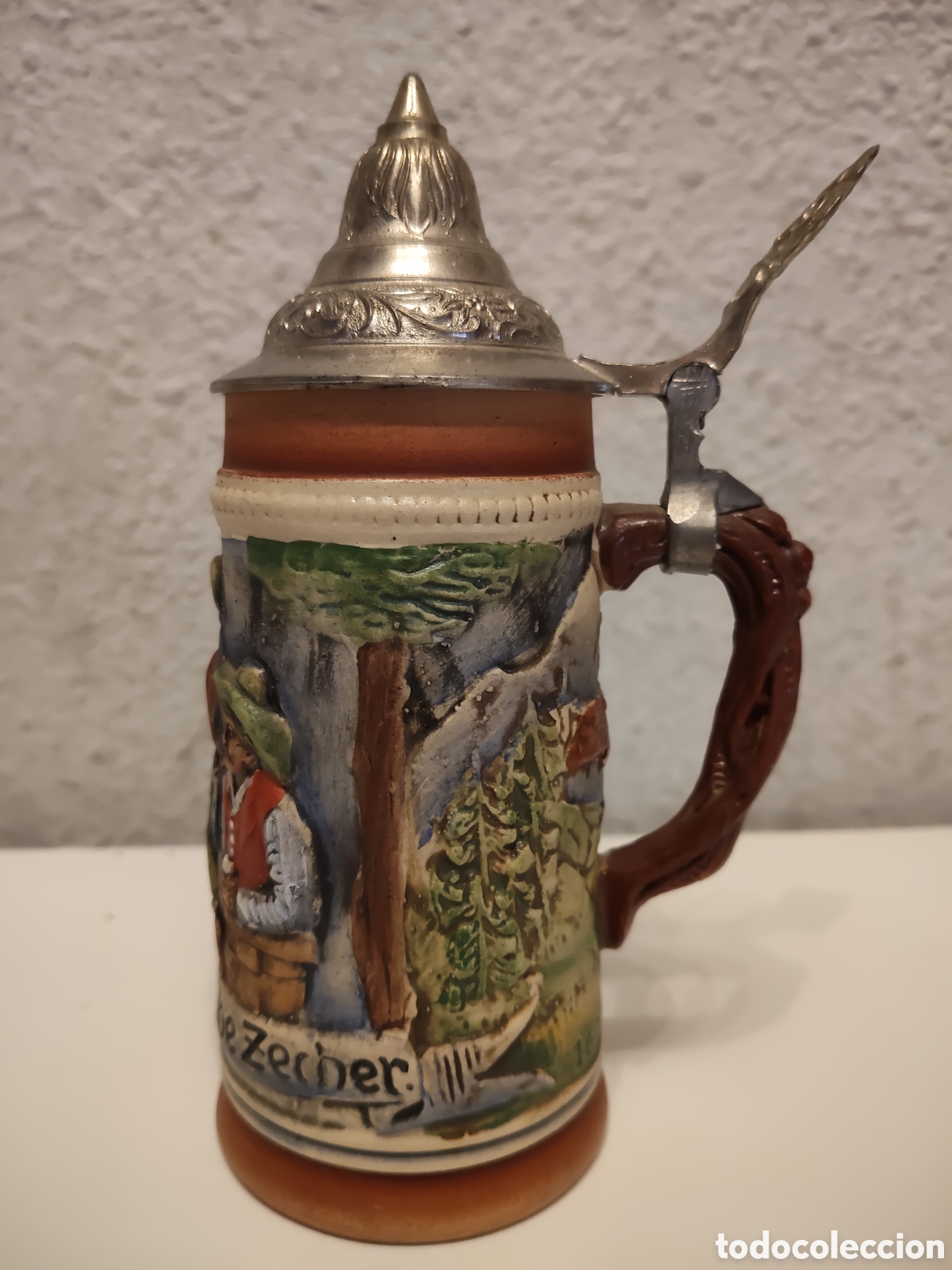 Vintage: JARRA DE CERVEZA CER&Aacute;MICA VINTAGE ALEMANIA