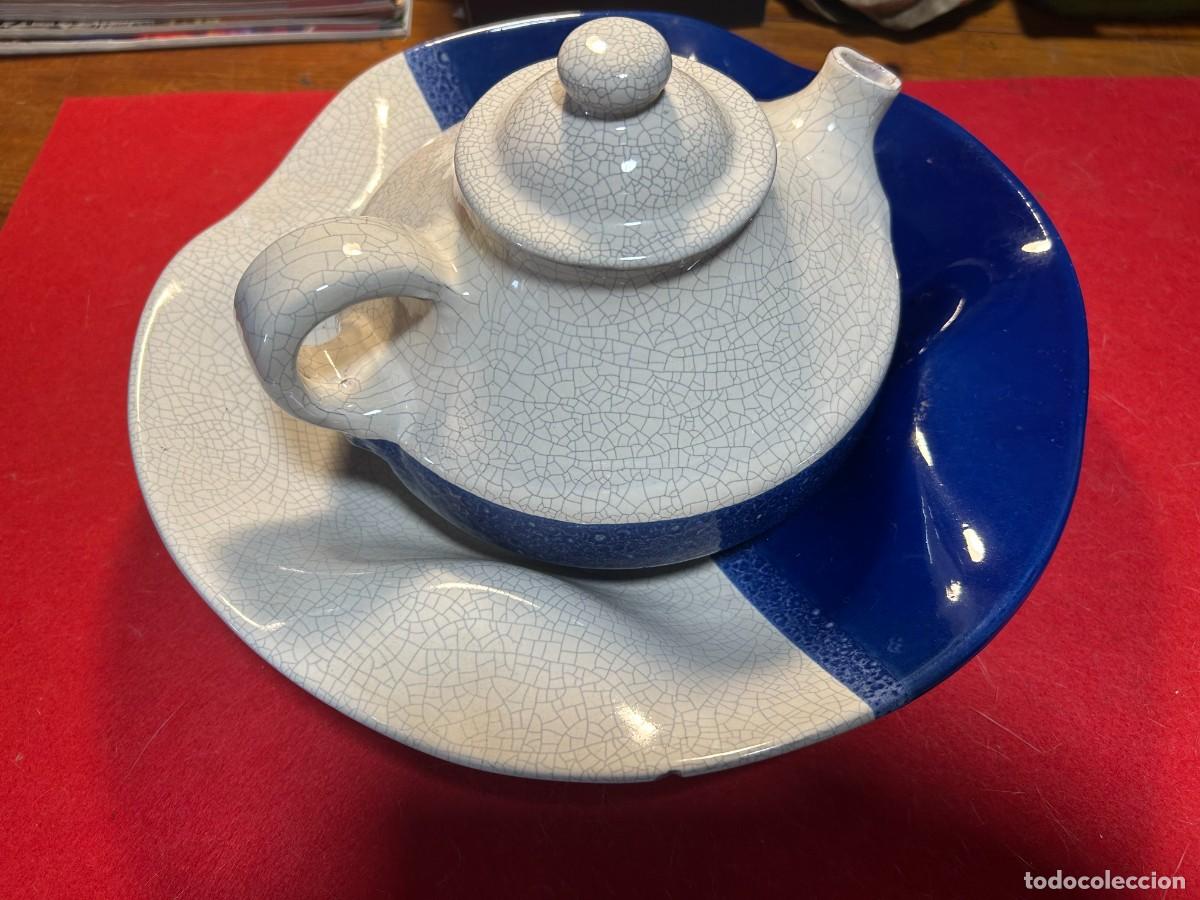 Vintage: Tetera de Ceramica decorativa