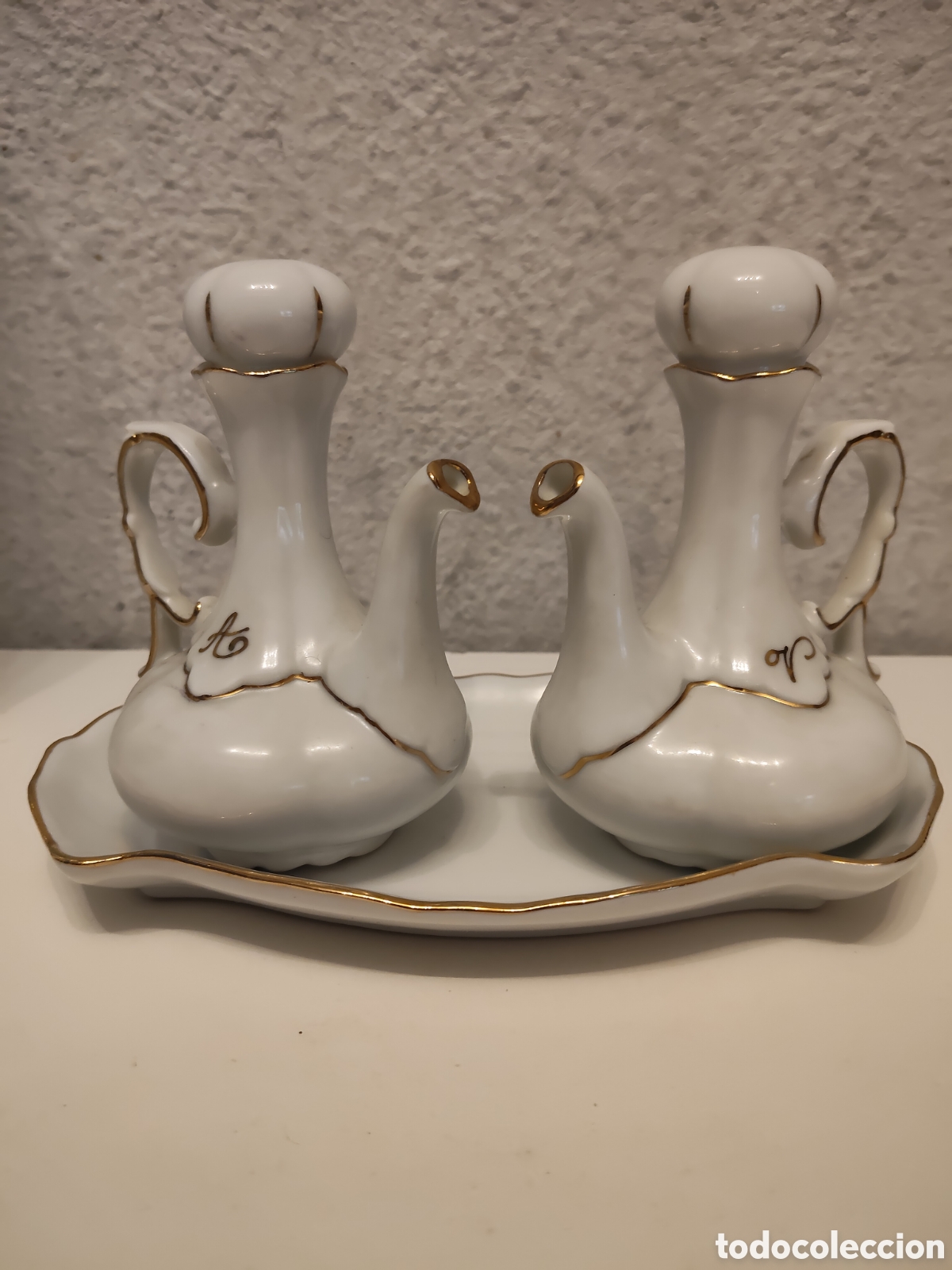 Vintage: ACEITERA/VINAGRERA DE CERAMICA