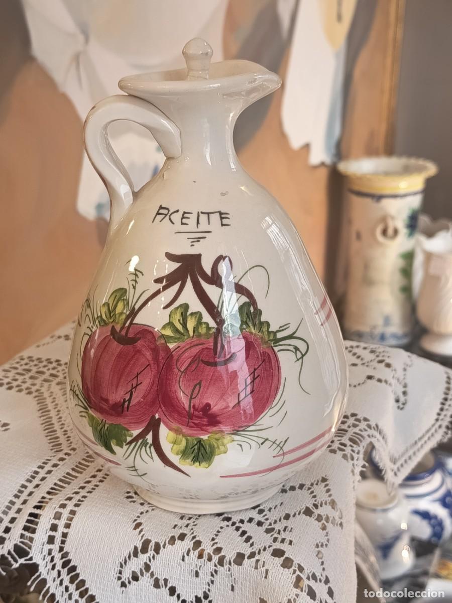 Vintage: Aceitera de cer&aacute;mica - Foto 1
