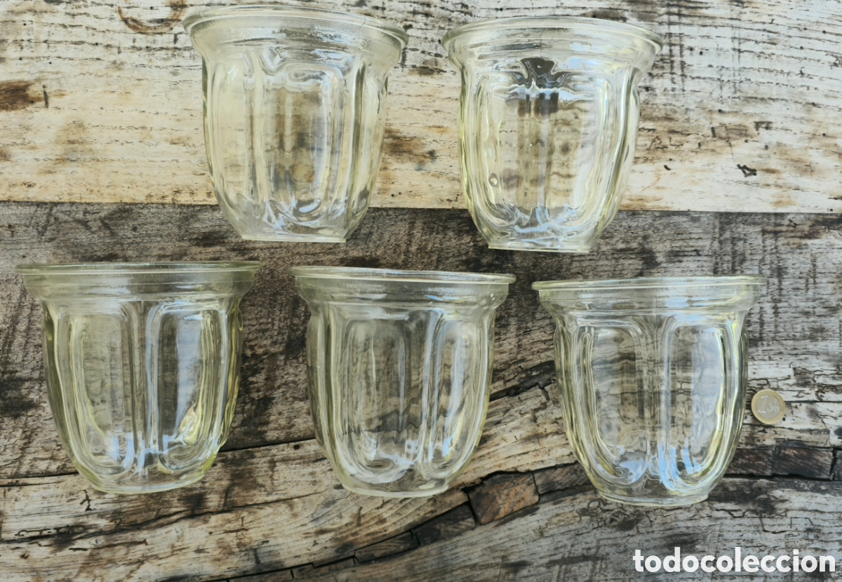 Vintage: Lote tulipas vintage cristal