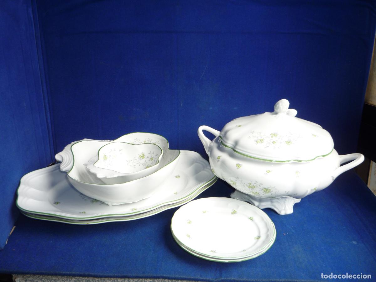 Vintage: LOTE 7 PIEZAS PORCELANA BIDASOA