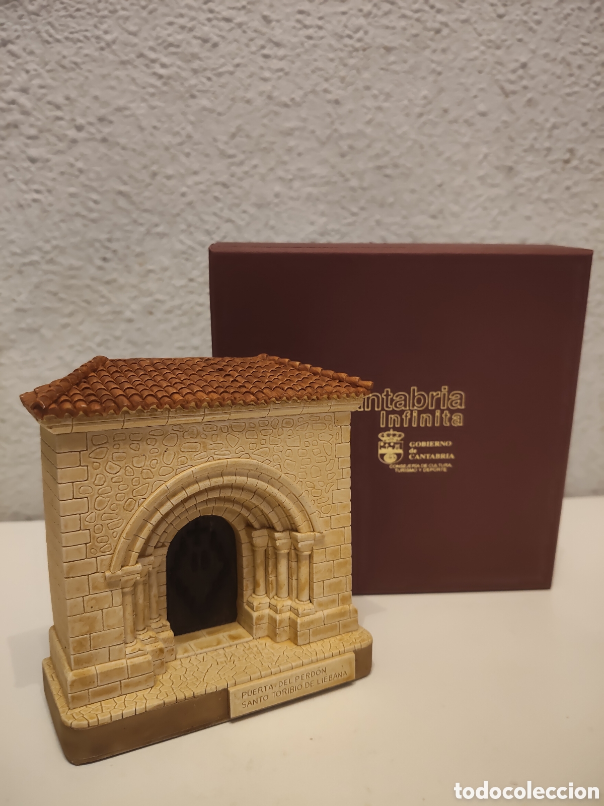 Vintage: PORTADA DE SANTO TORIBIO DE LIEBANA (CANTABRIA)