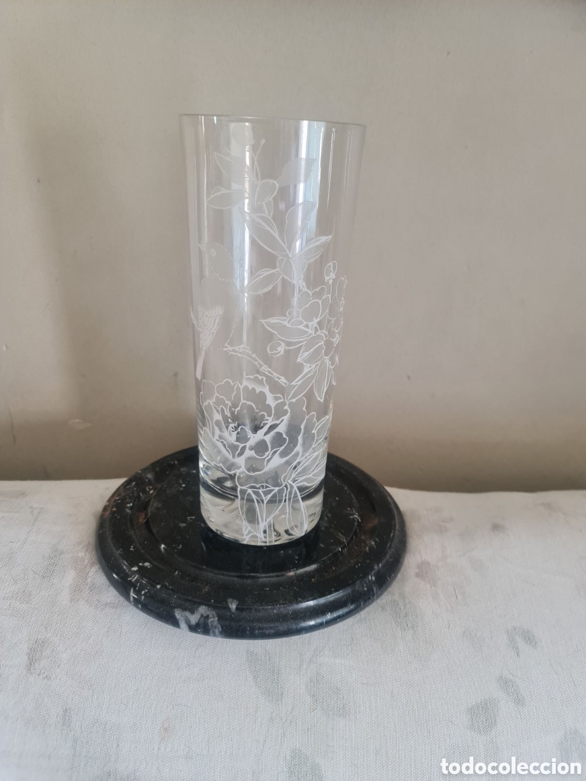 Vintage: Vintage Grabado Artesanal a Mano Impecable
