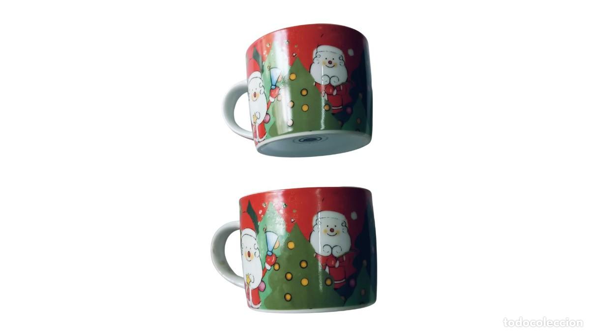 Vintage: 2taza navidad - MENAJE HOSTELER&Iacute;A RETRO