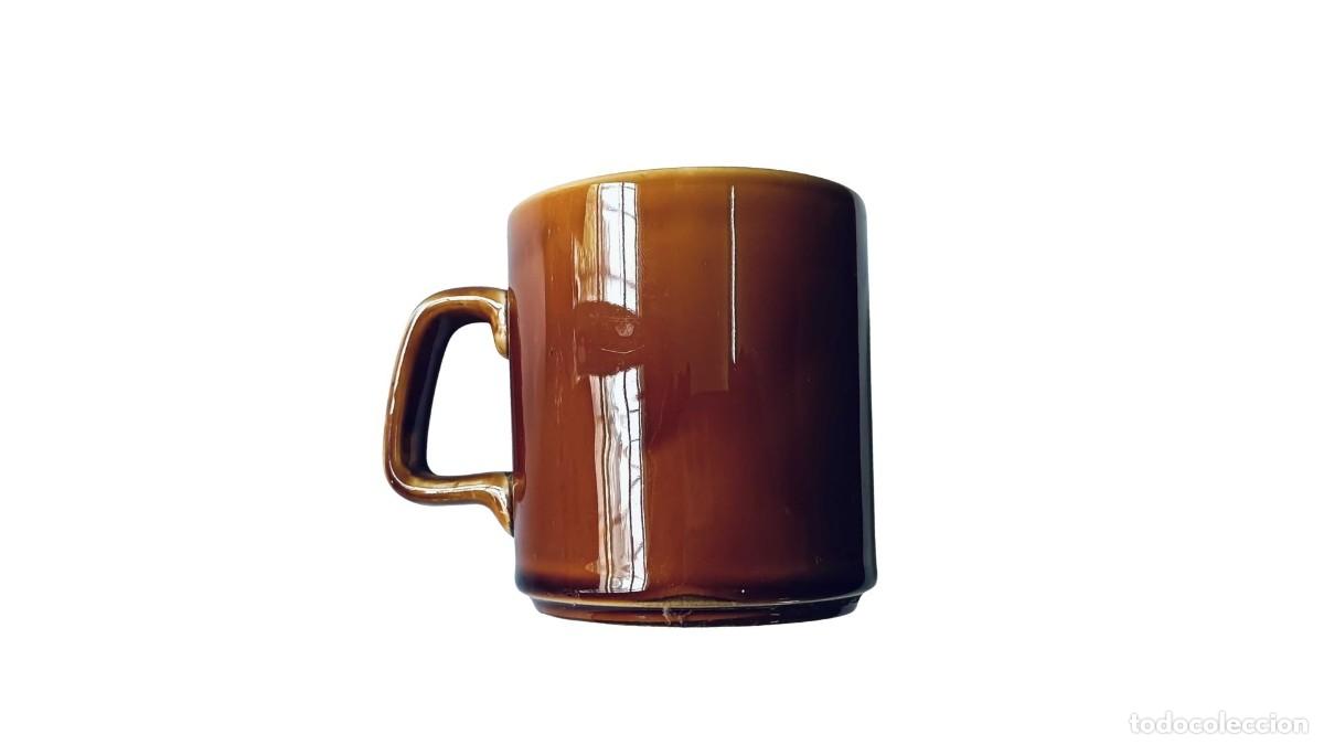 Vintage: 1taza marron - MENAJE HOSTELER&Iacute;A RETRO