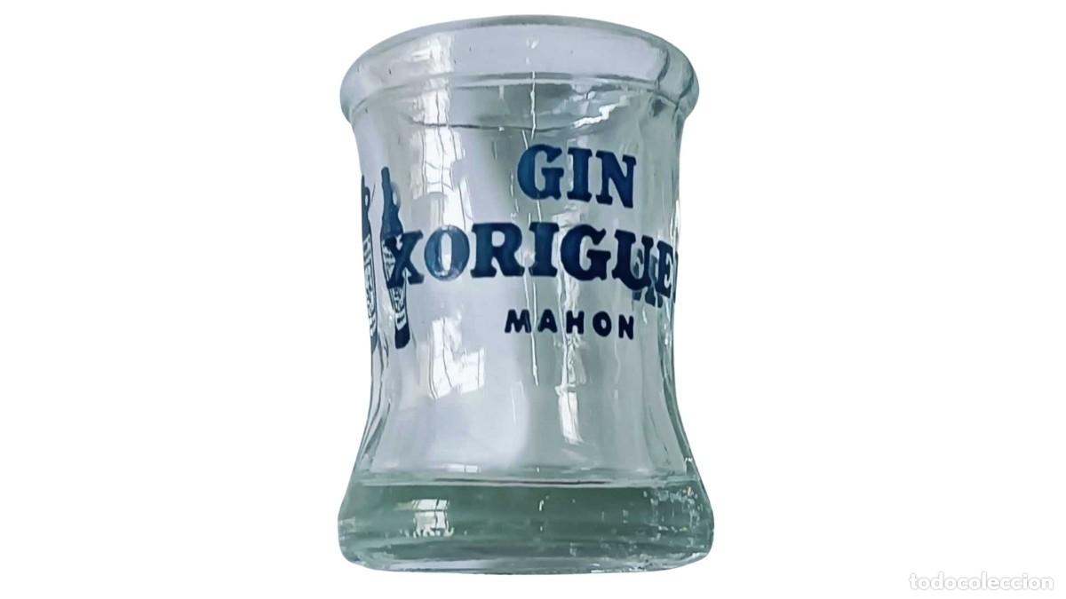 Vintage: 1 vasos chupito cerigrafiado - MENAJE HOSTELER&Iacute;A RETRO