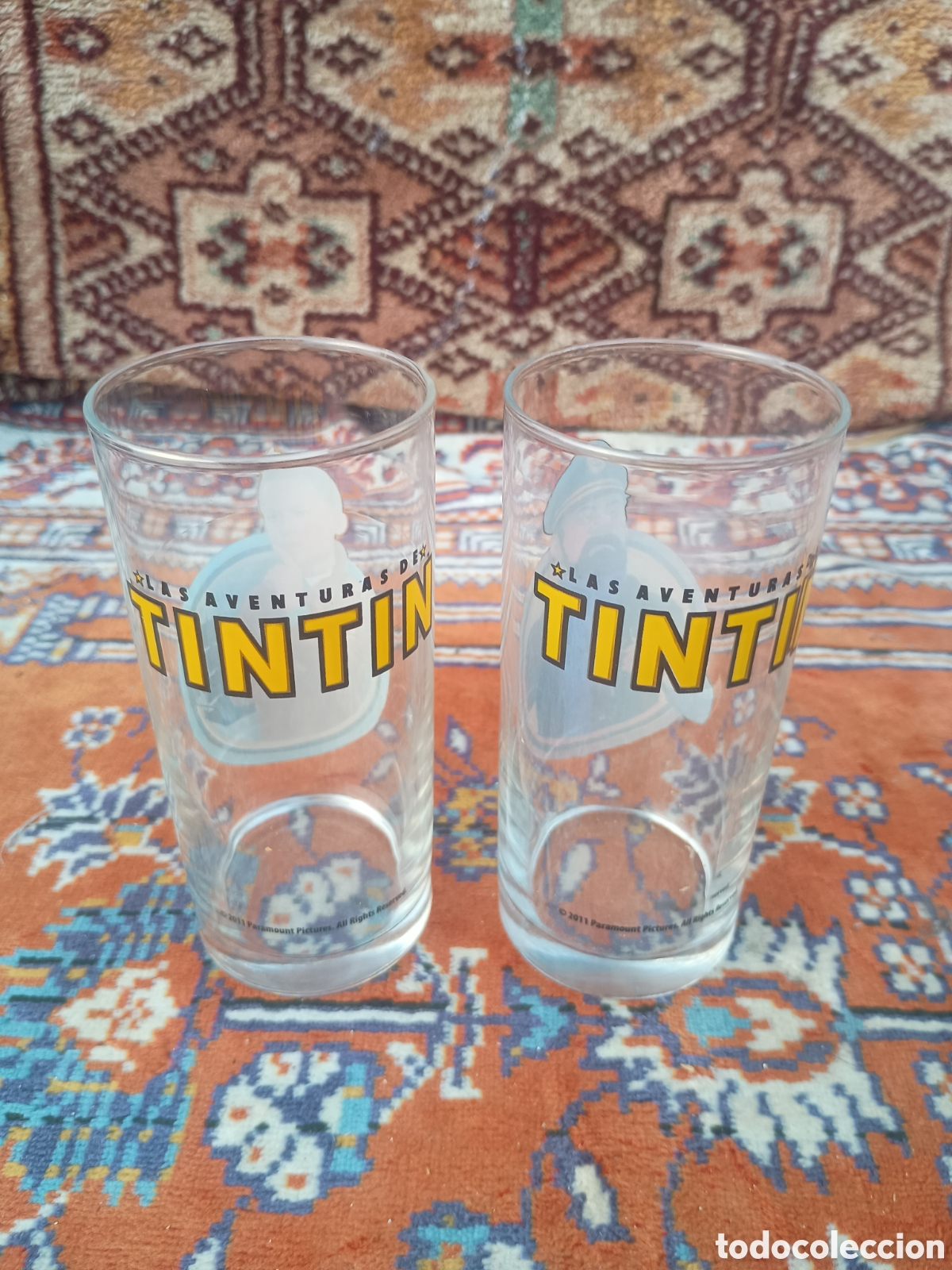 Vintage: Vasos cristal tin tin - Foto 2