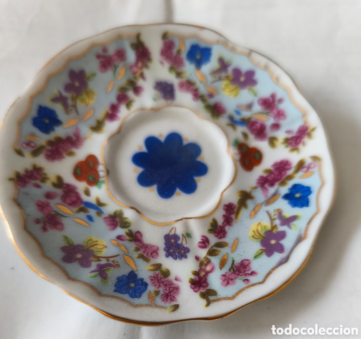 Vintage: Plato de porcelana vintage, dArtidte