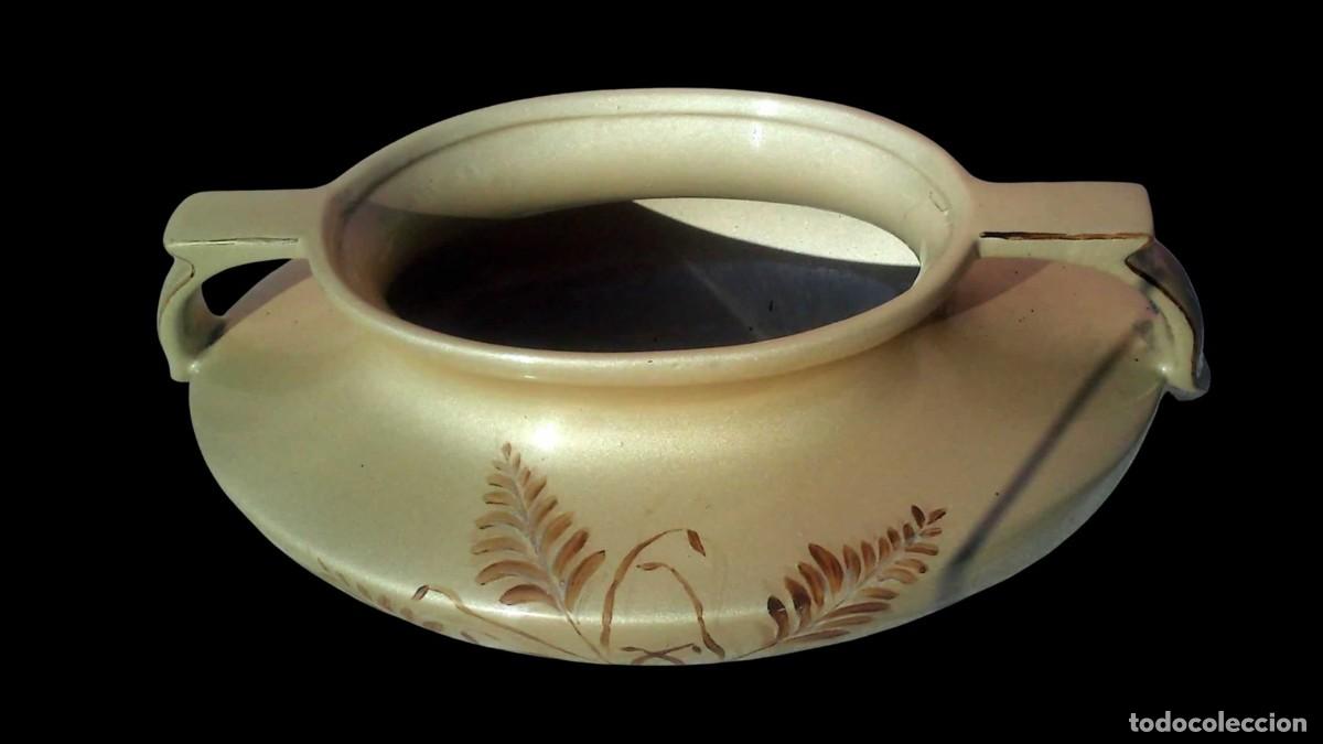 Vintage: JARR&Oacute;N DE CER&Aacute;MICA VINTAGE PINTADO A MANO - ESTUDIO MARVENTI - ESTILO ART D&Eacute;CO - A&Ntilde;OS 30/40